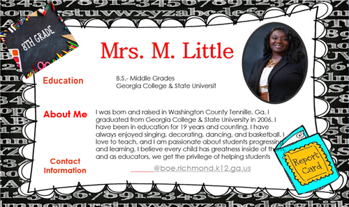 Teacher Bio